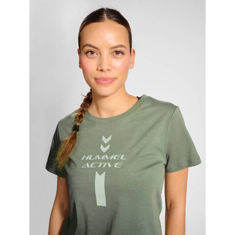 hummel hmlACTIVE GRAPHIC CO TEE S/S WOMAN T-Shirt Damen