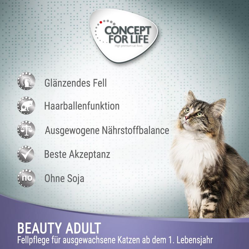 400 g Concept for Life Trockenfutter + 12 x 85 g Nassfutter in Soße zu TOP-Preisen