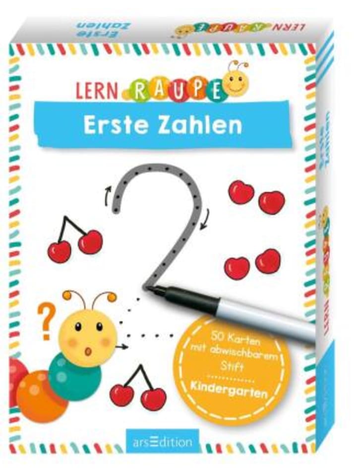 ars edition Nonbook - Lernraupe - Erste  Zahlen günstig kaufen onesize