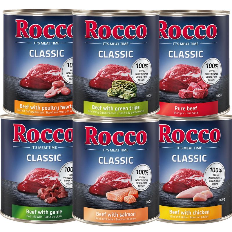 Probierpaket Rocco Classic 6 x 800 g