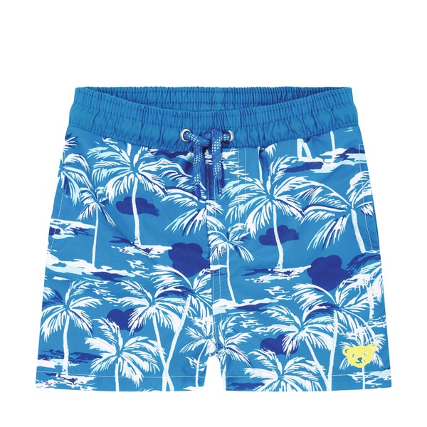 Badeshorts, mittelblau für Jungs