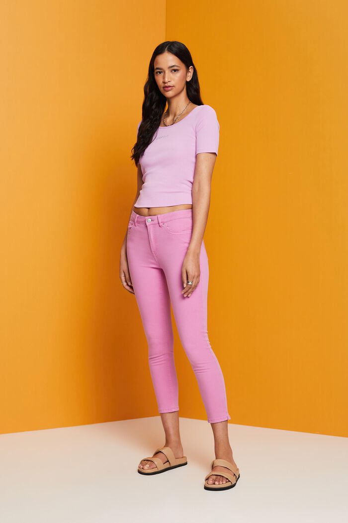 Verkürzte Skinny-Hose