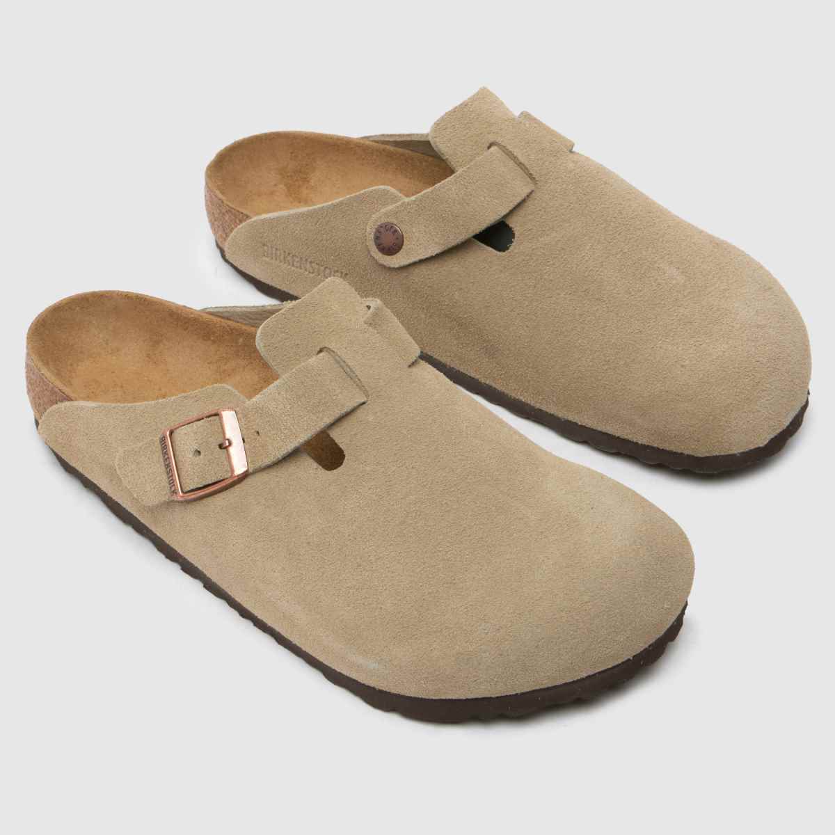 BIRKENSTOCK Boston szandálok bézs színben