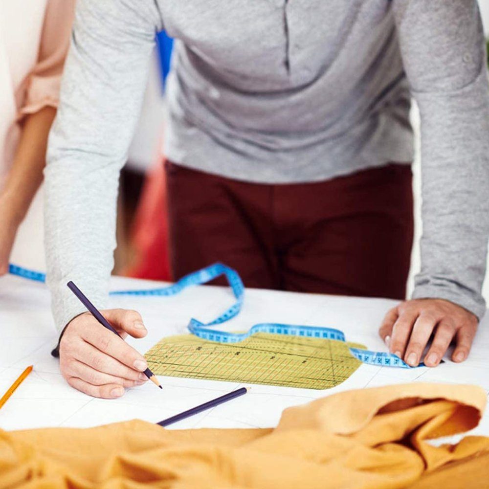Jormftte Ärmelbrett Bügellineal Hitzebeständig,Hot Ironing Ruler