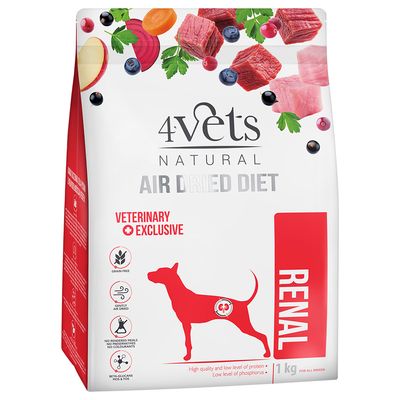4Vets Natural Renal Hundetrockenfutter