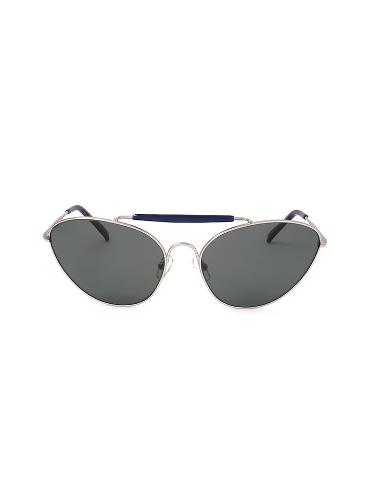 Linda Farrow Damen-Sonnenbrille in Silber/ Grau günstig kaufen onesize