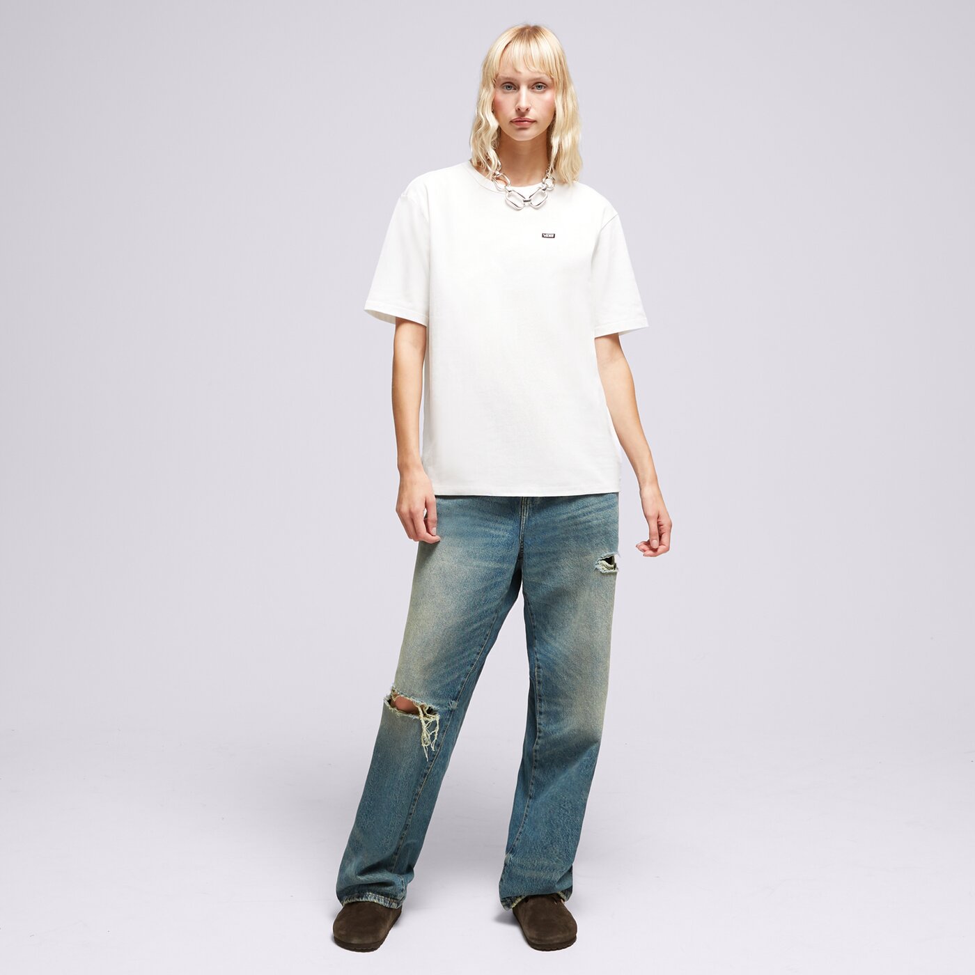 VANS T-SHIRT WM SS OTW Weiß