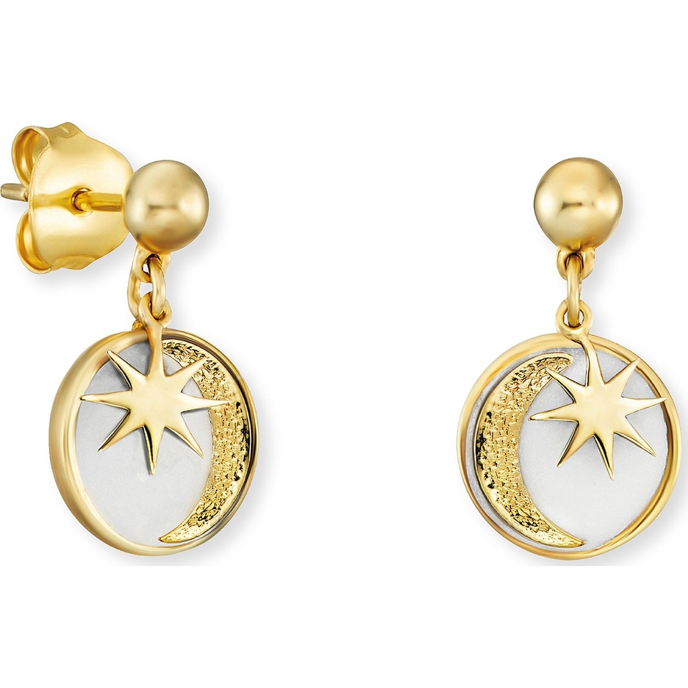 Engelsrufer Boucles d'oreilles à fermoir à poussette 925 Argent Boucles d'oreilles