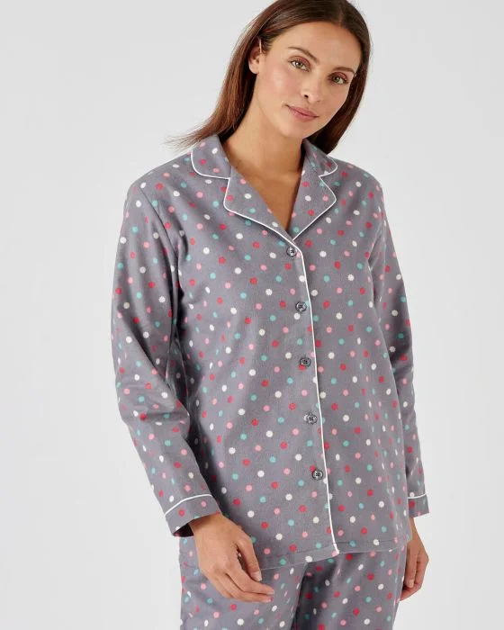 Pyjama flanelle coton imprimé