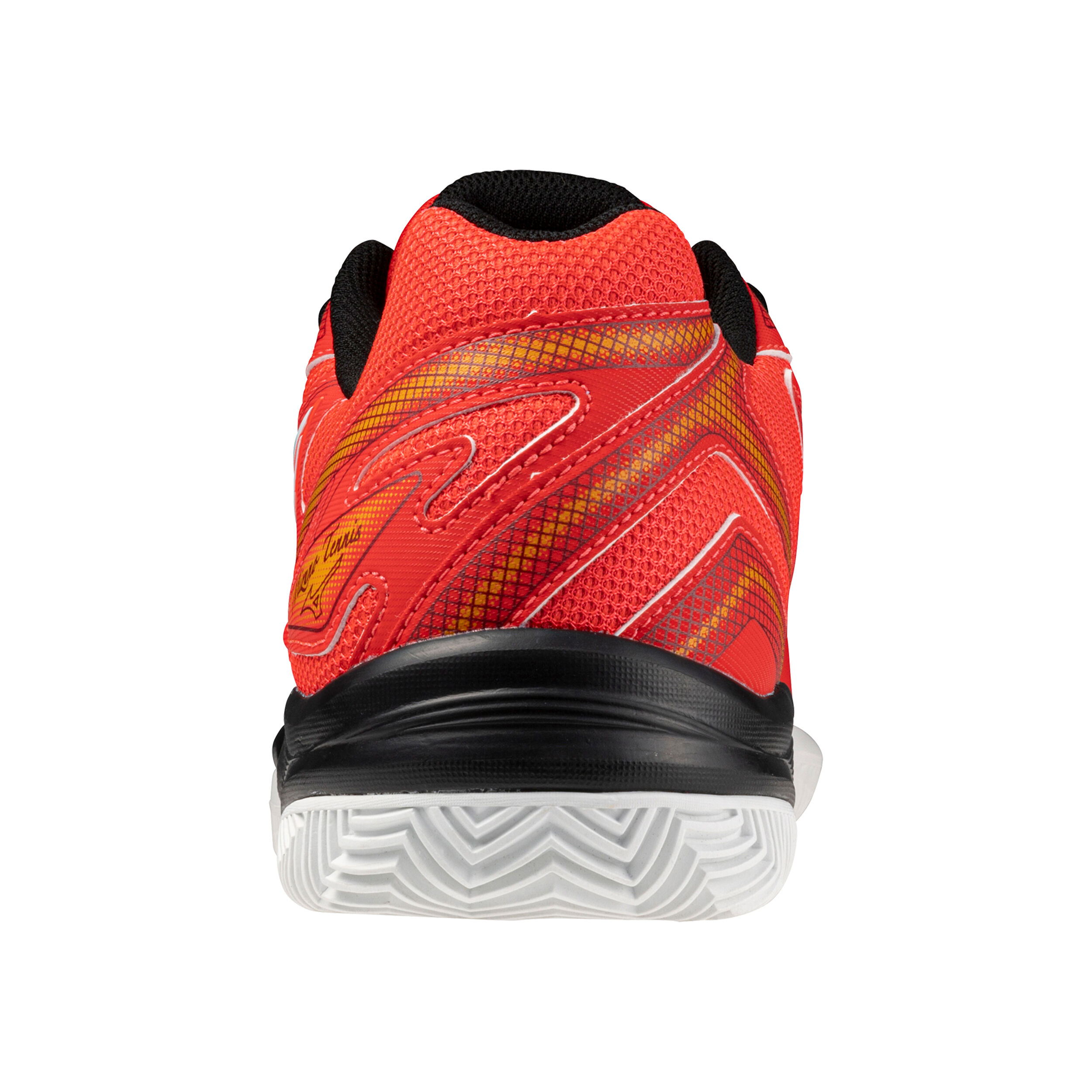 Break Shot 4 Sandplatzschuh Herren - Orange, Schwarz