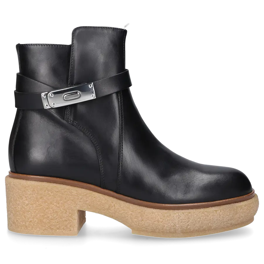 EN AVANT - Stiefeletten 710-03 Kalbsleder - schwarz