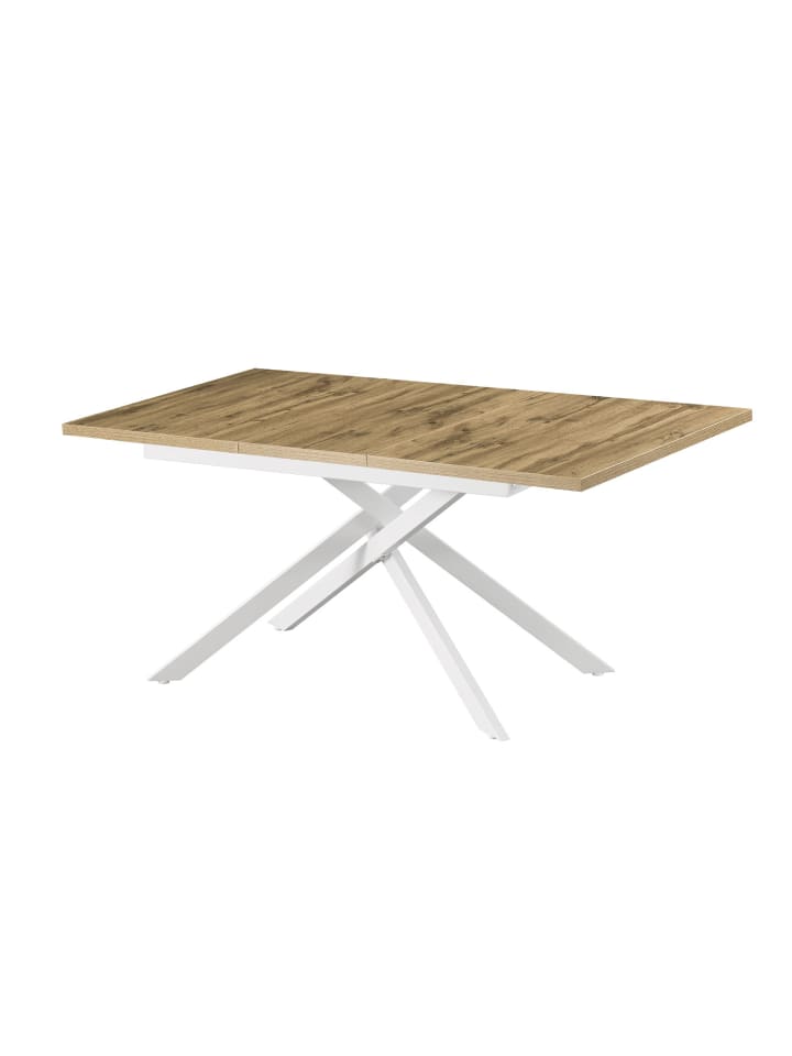 B&D Home Ausziehstisch BEA in Natureiche - (B)120-160 x (H)76 x (T)80 cm günstig kaufen onesize