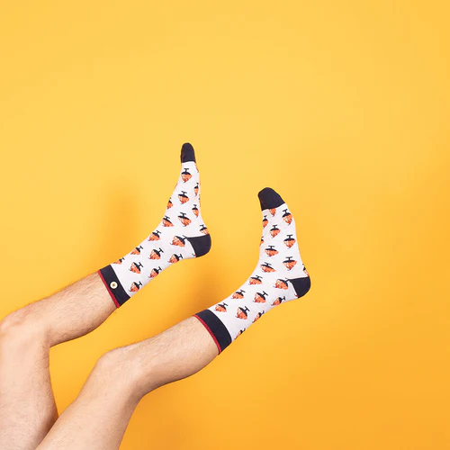 Chaussettes Brice & Magalie gris