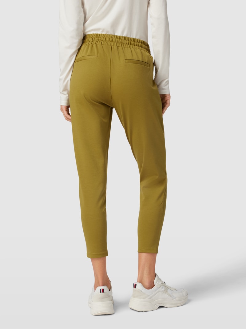 Stoffhose in verkürzter Passform Modell 'KATE' in khaki