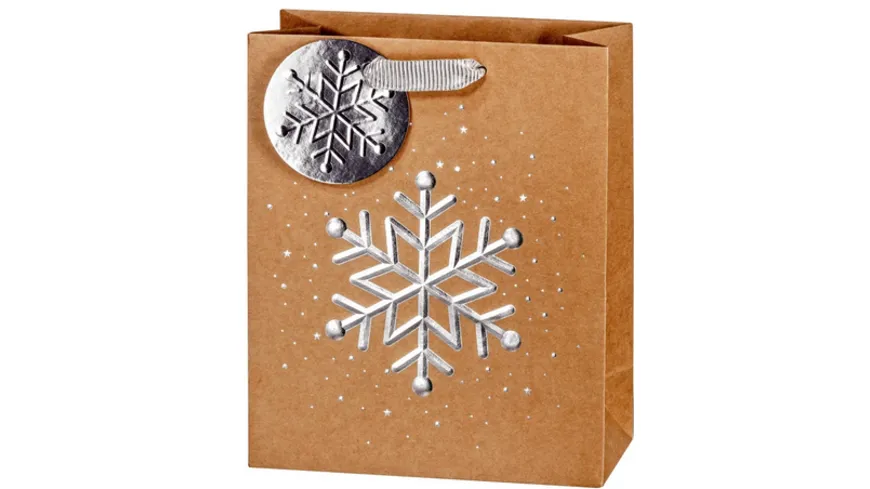 bsb Geschenktasche Let it snow medium