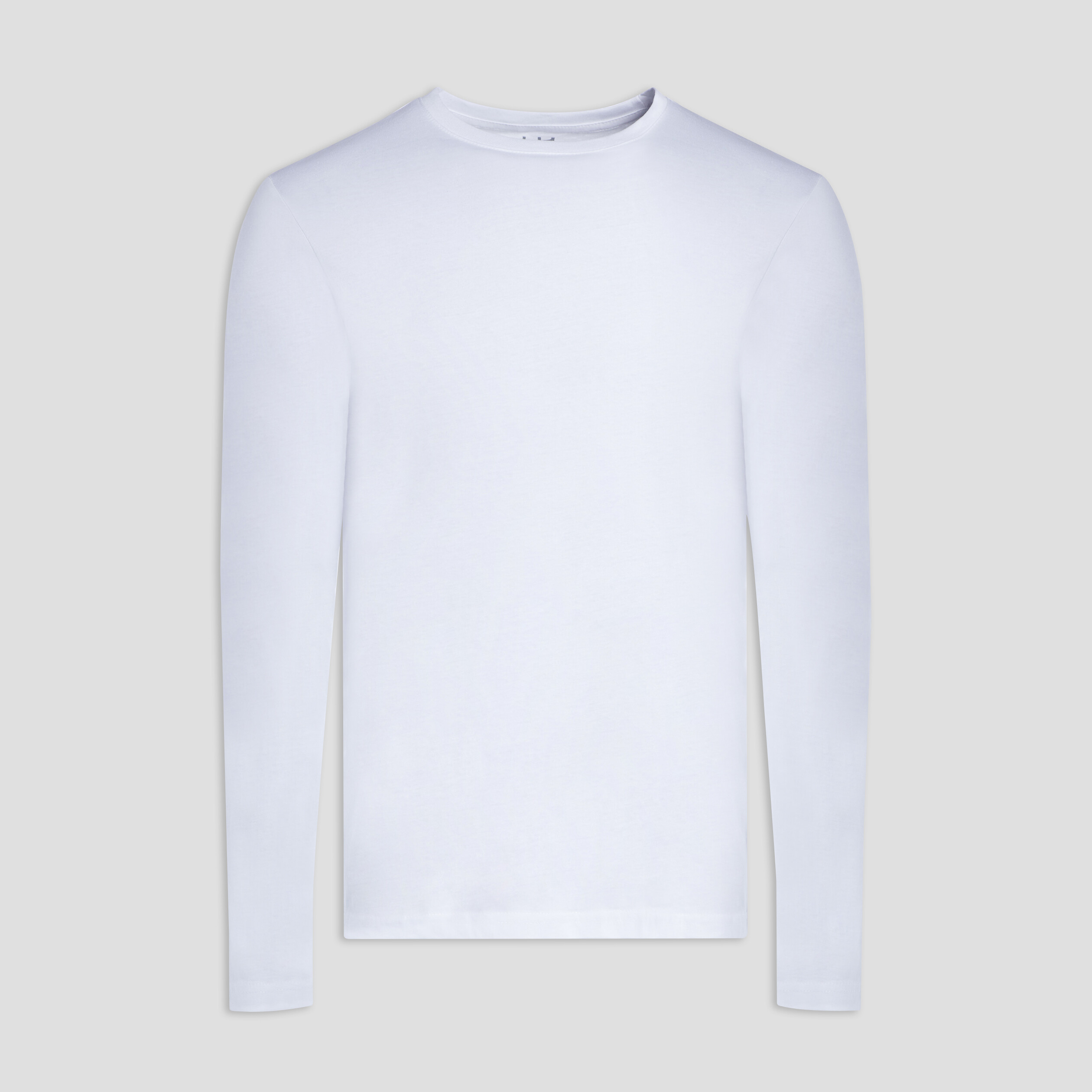 T-shirt manches longues blanc homme | La Halle