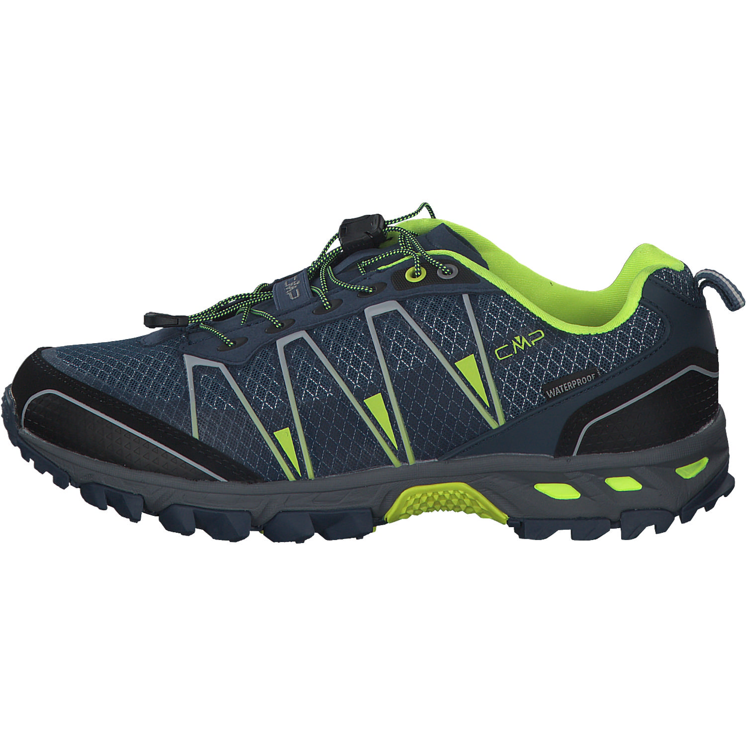 CMP Altac Trail WP 3Q42867, Trekkingschuhe, Kinder, blue/yelow