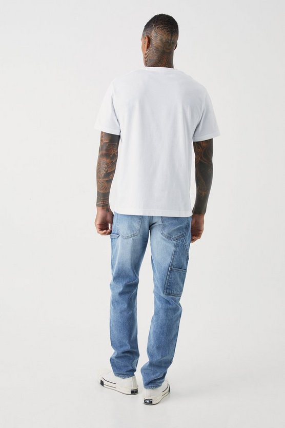 Jeans mit geradem Bein