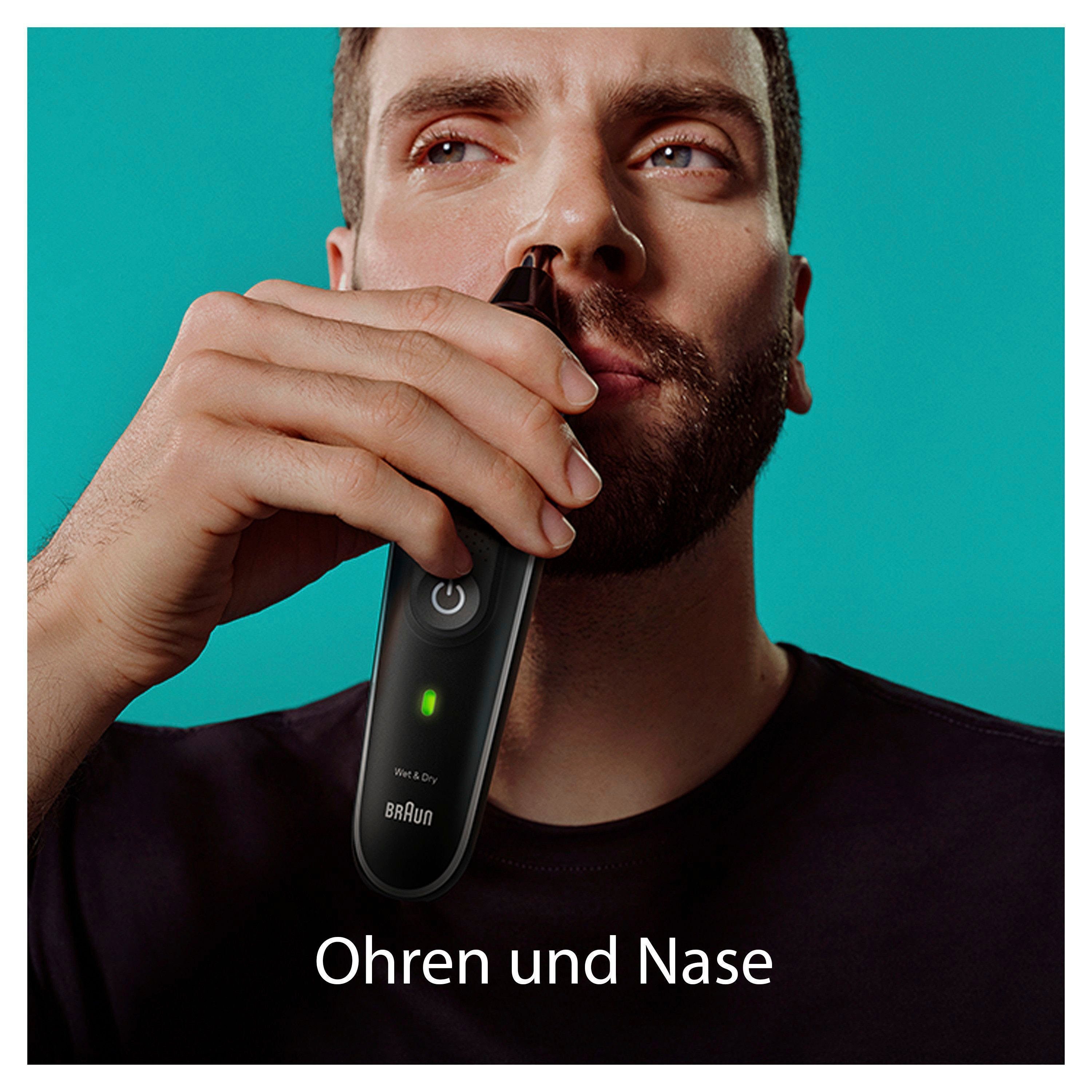 Braun Haarschneider All-In-One Styling Set MGK5410, Set für Bart, Wasserdicht, 100 Min. kabellose Laufzeit