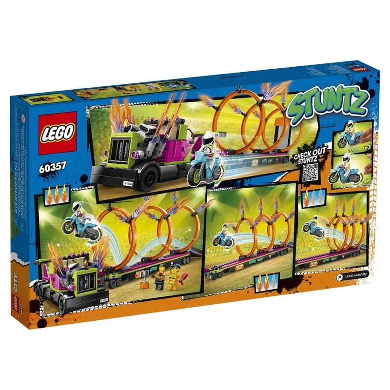 60357 Le défi de cascade : les cercles de feu LEGO City