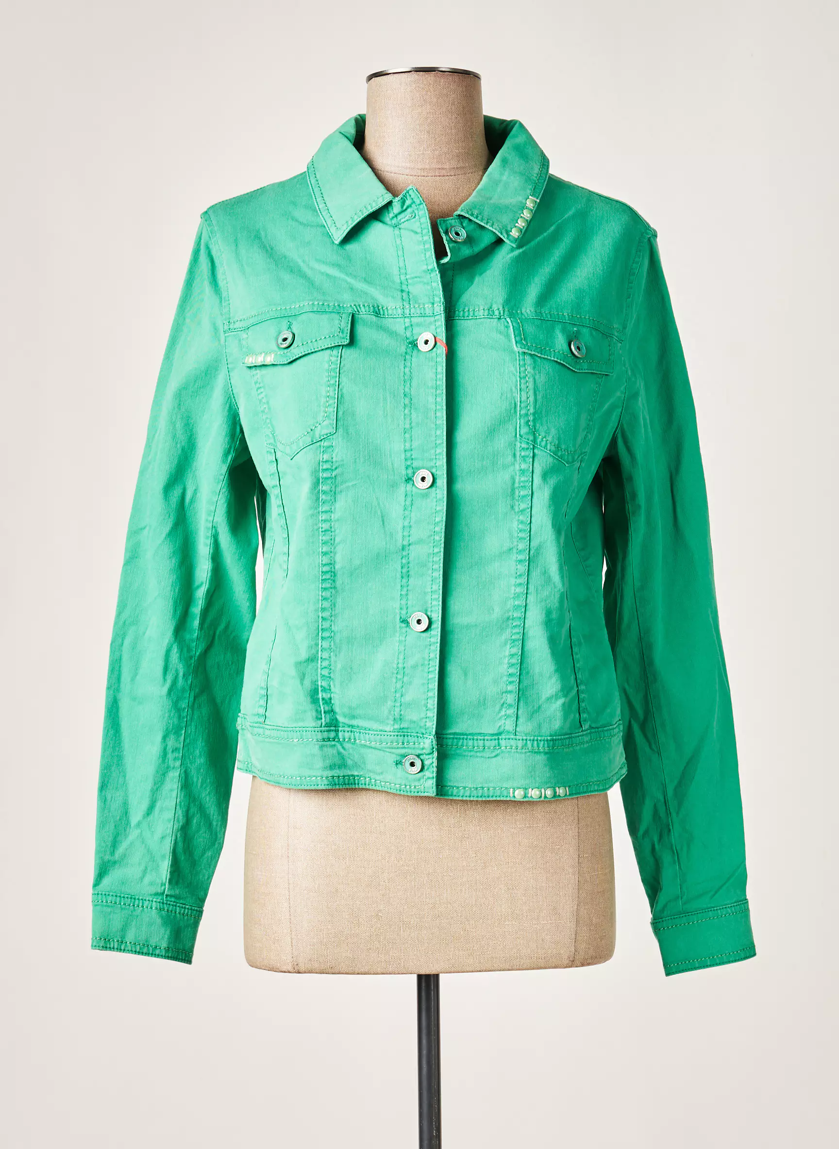Jocavi Vestesenjean Femme couleur vert