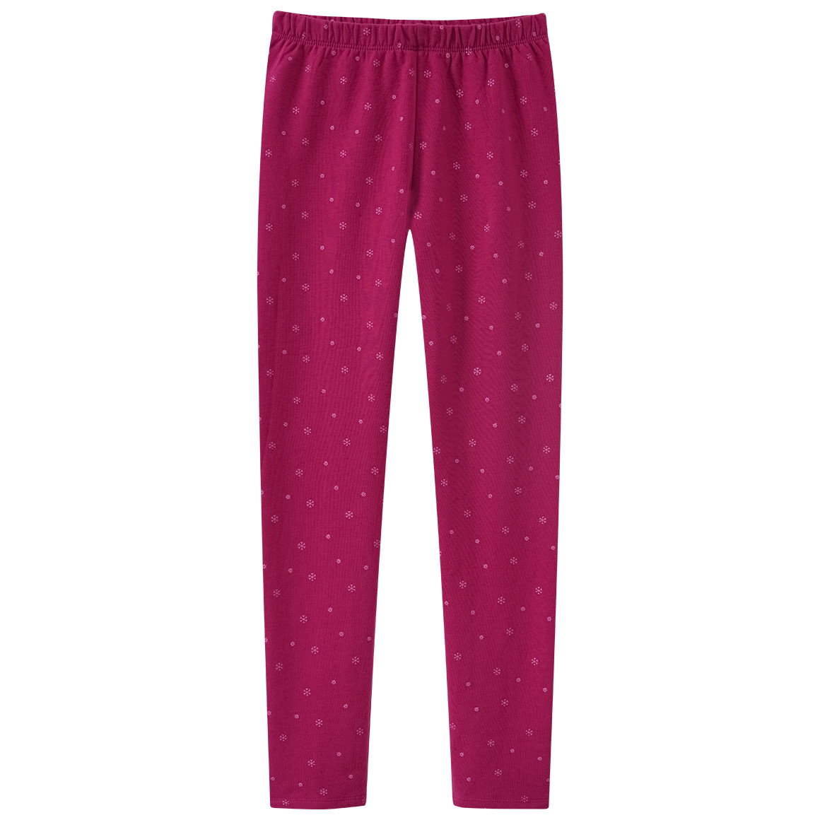 Mädchen Leggings mit Schneeflocken-Allover