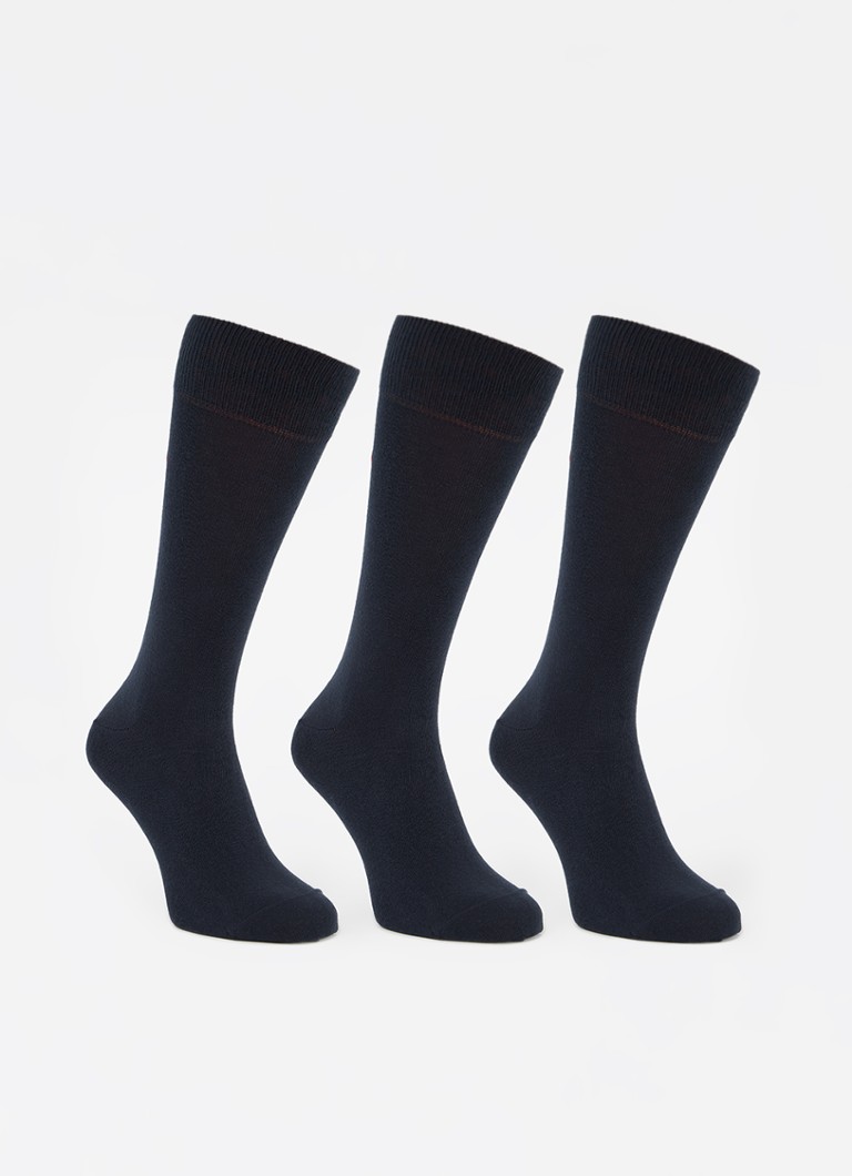 Șosete cu logo HUGO BOSS, set de 3