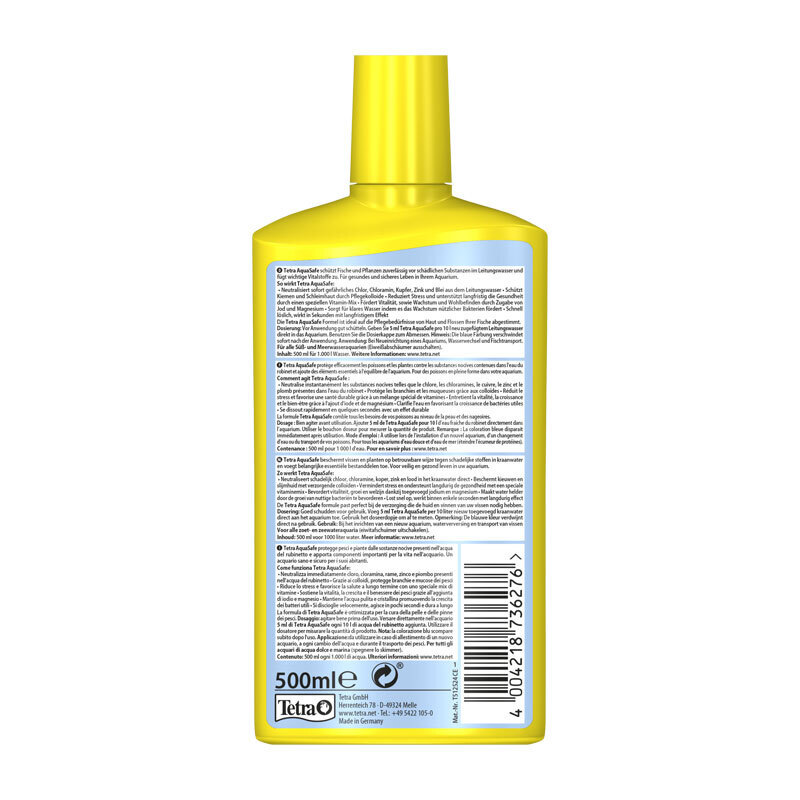 Tetra Wasserpflege Tetra AquaSafe 500 ml