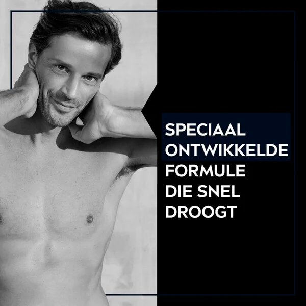 NIVEA Men Black & White Invisible Original izzadásgátló spray 200ml