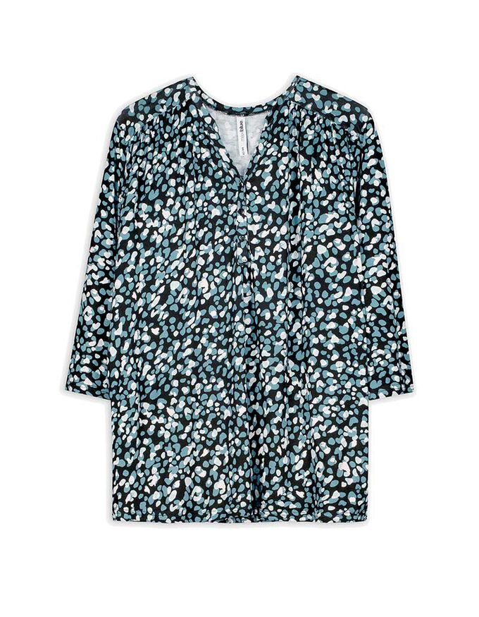Langarmshirt - Viskose-Mix