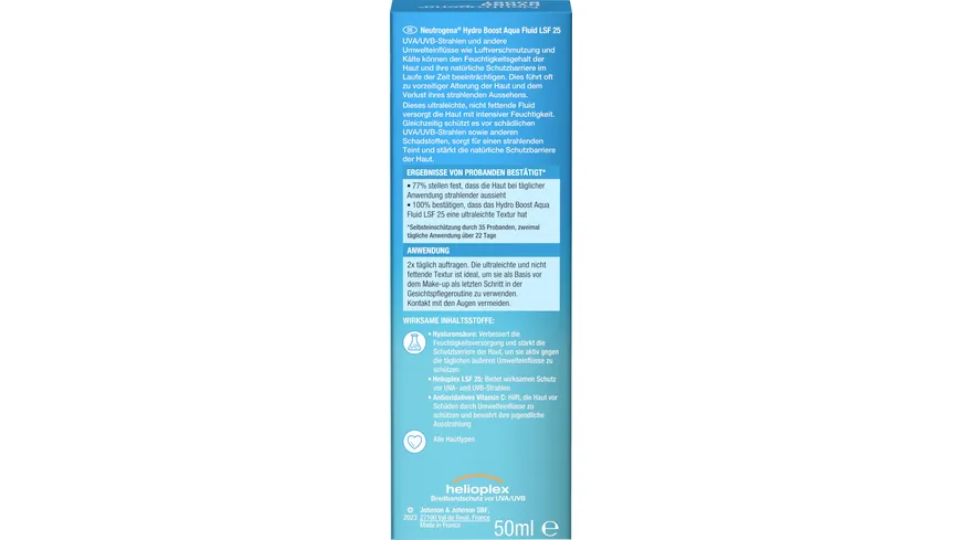 Neutrogena Hydro Boost Aqua Fluid LSF25 25 ml