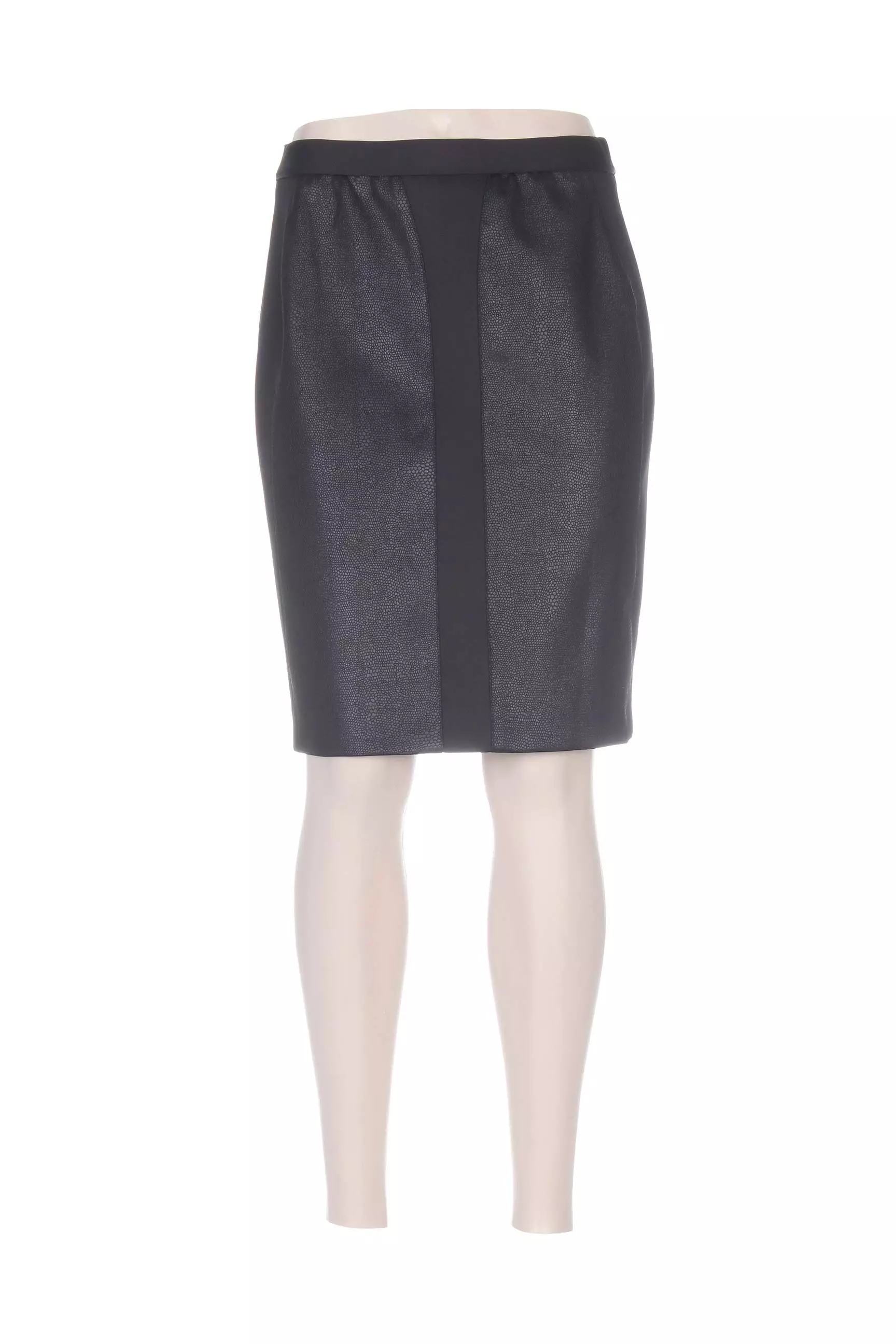 K Tendances Jupes Mi Longues Femme couleur noir