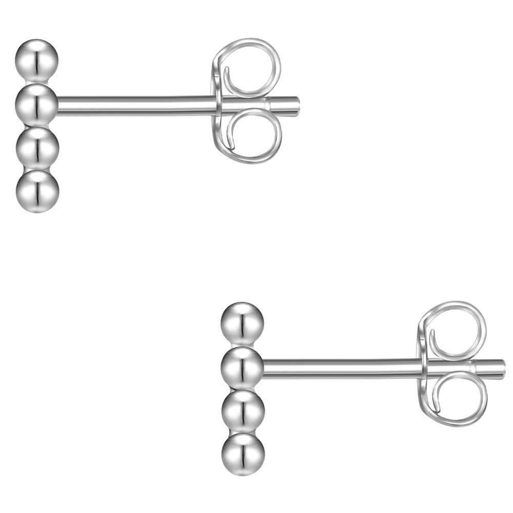Glanzstücke München Puces d'oreilles en argent Croix Argent sterling en Argent Boucles d'oreilles