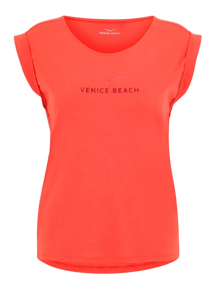 Venice Beach T-Shirt VB Arden in sunset orange günstig kaufen