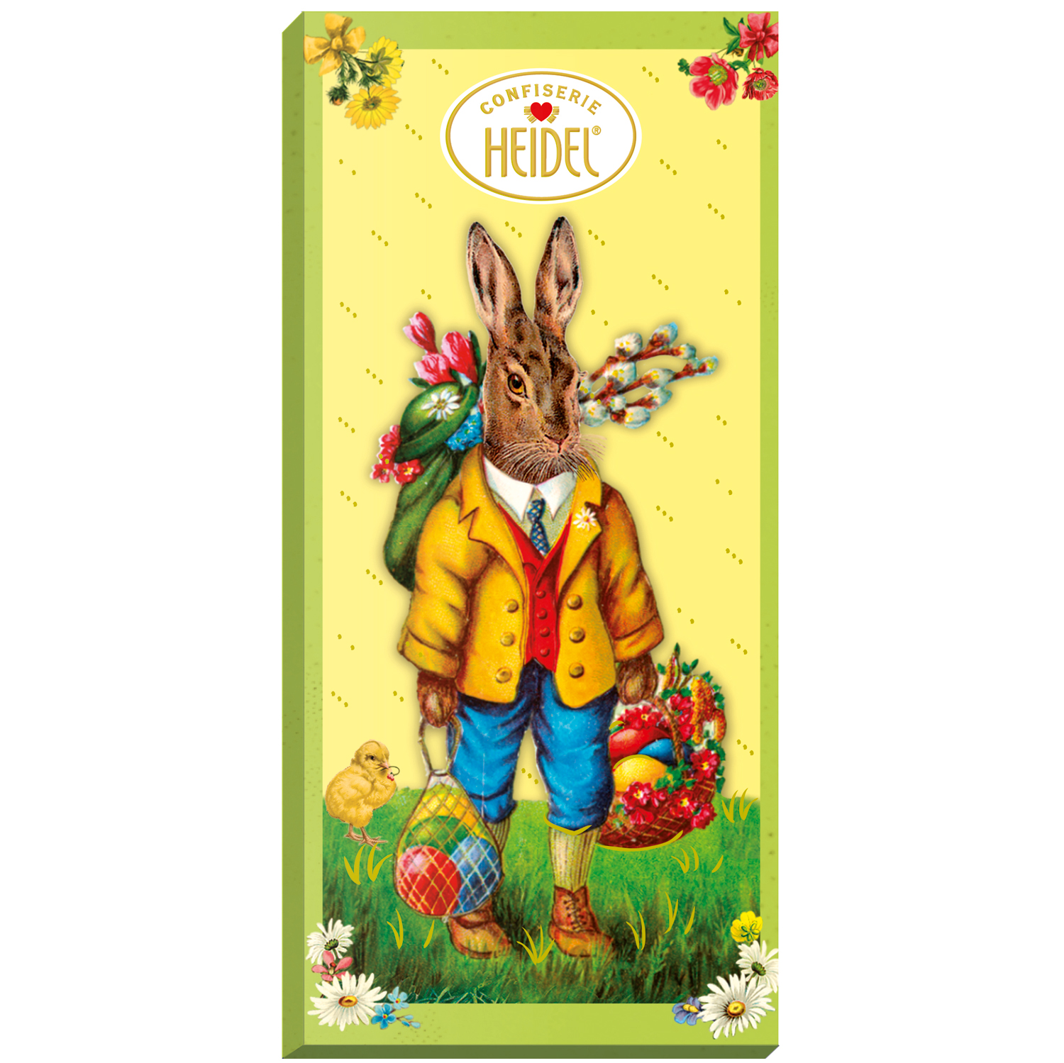 Heidel Oster-Nostalgie Choco-Grüße 100g