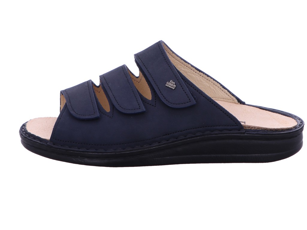 FINN COMFORT Pantoletten blau Korfu
