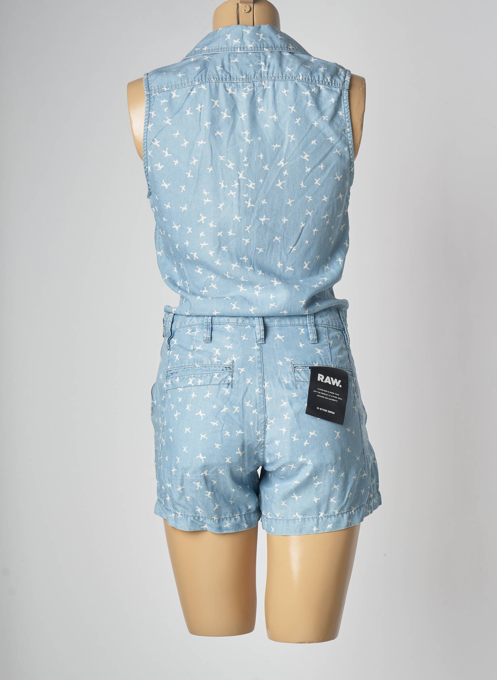 G Star Combi Shorts Femme couleur bleu