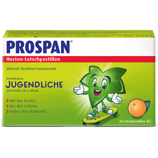 PROSPAN Husten Lutschpastillen  20 St  Pastillen