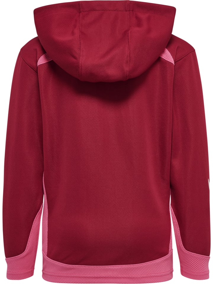 Hummel Hummel Reißverschluss Kapuzenpullover Hmllead Kinder in BIKING RED günstig kaufen