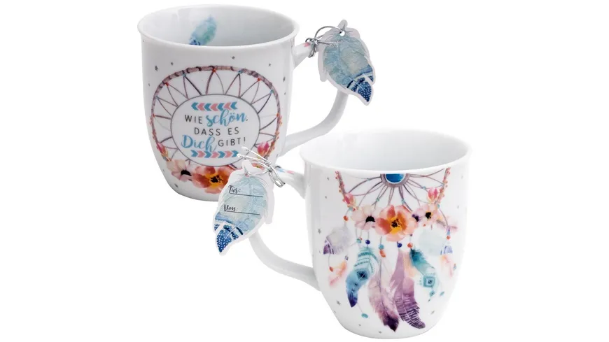 Gruss und Co Tasse mit Motiv Traumfänger 45692
