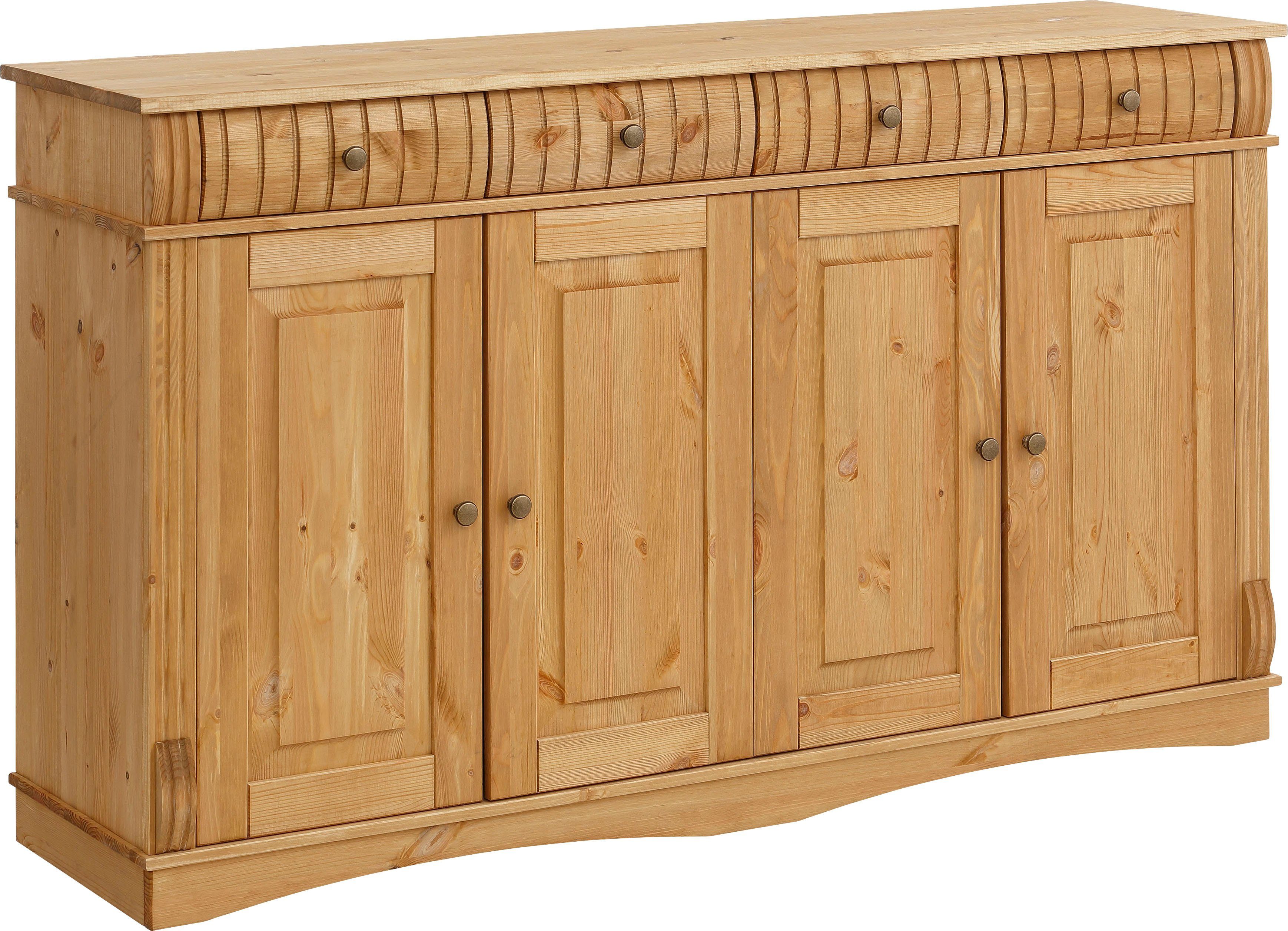 Home affaire Sideboard Teresa, 4-türig, Breite 152 cm