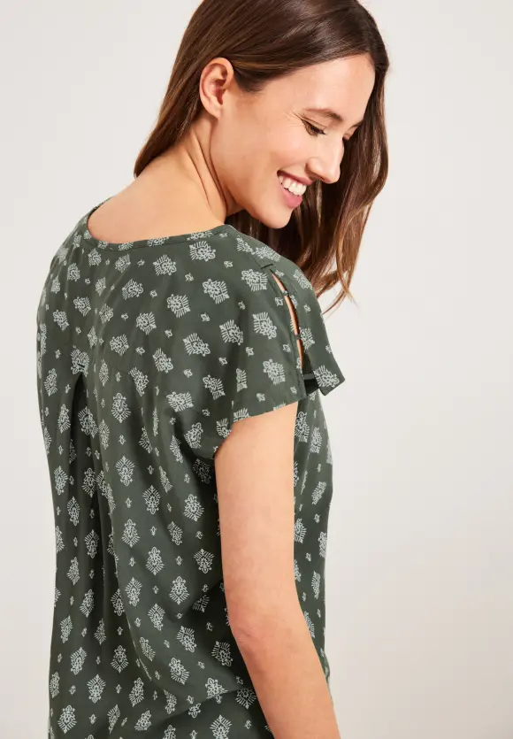 CECIL Bluse mit Minimalprint