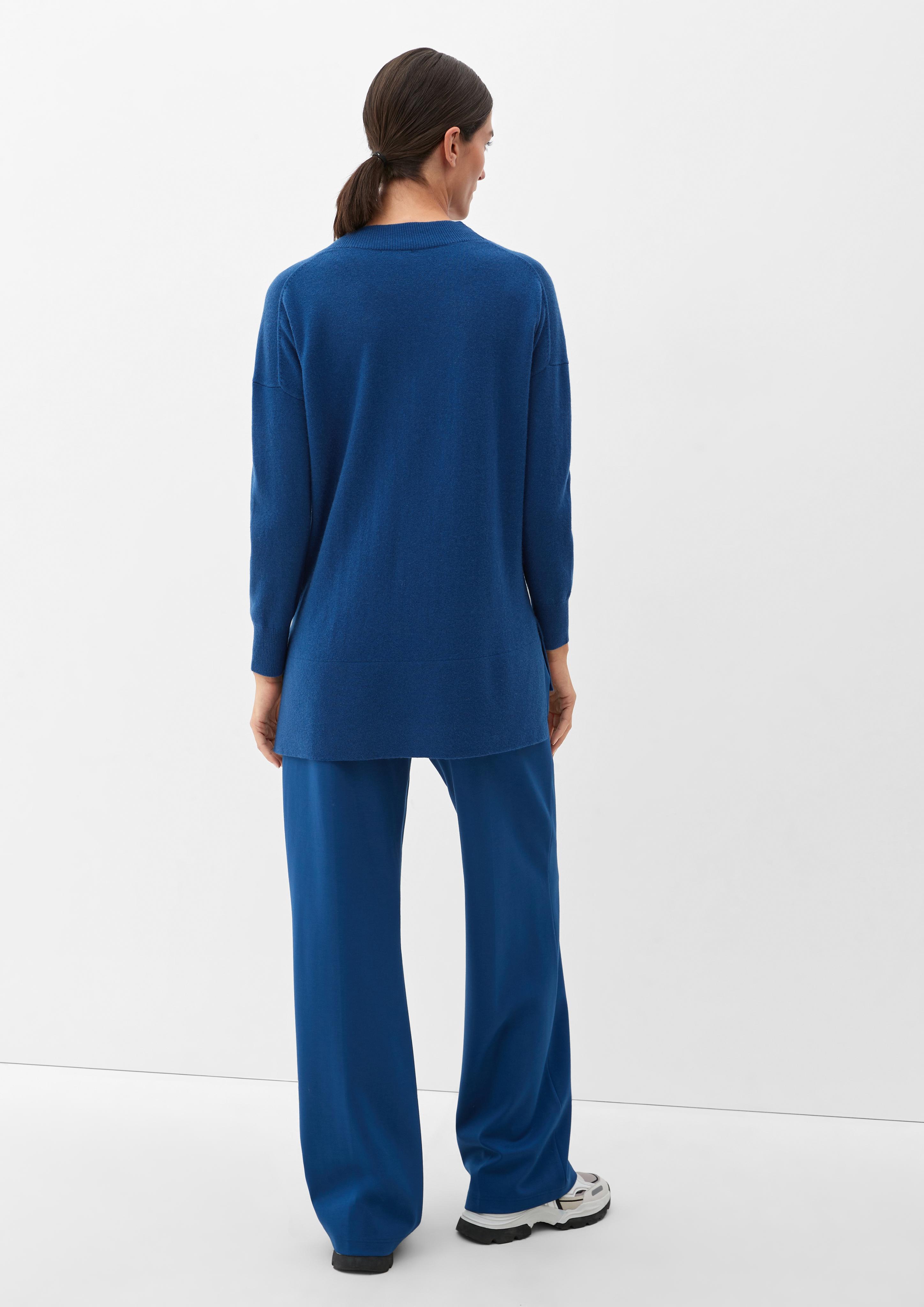 Kaschmirpullover mit V-Ausschnitt  2123894-5659