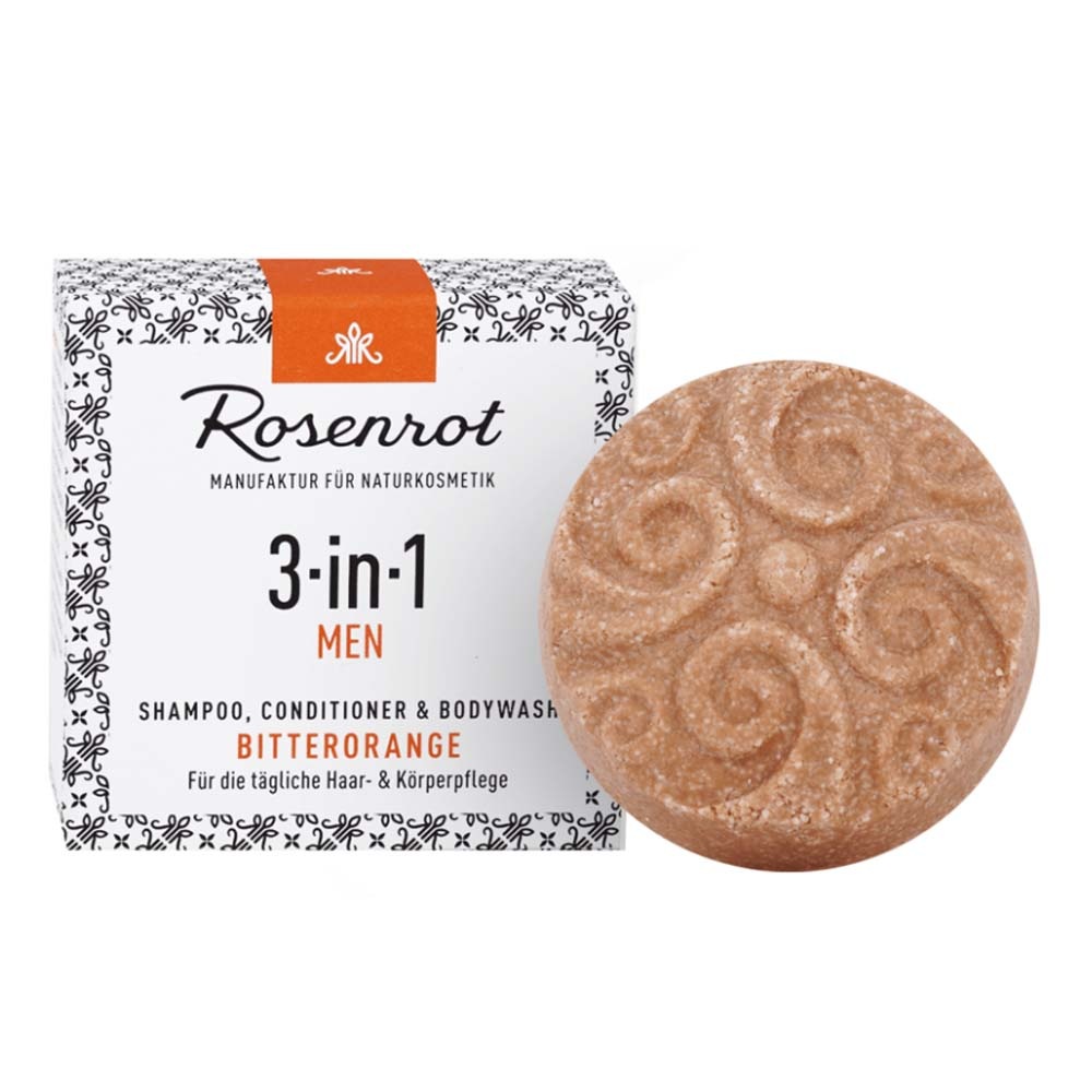 Festes ShampooBit® - Men 3in1 Bitterorange 60g