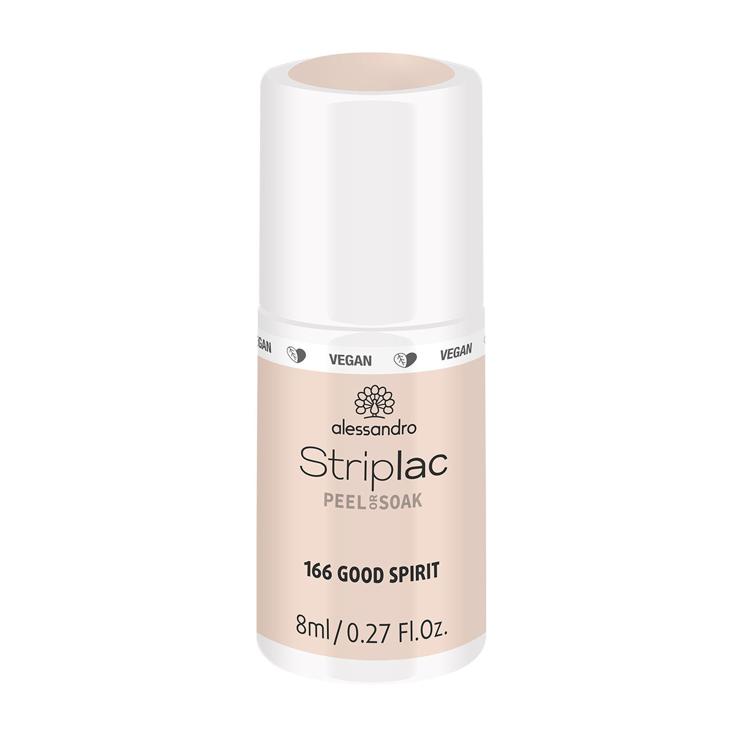 Alessandro Striplac Peel or Soak Vernis Semi-permanent - 166 Good Spirit