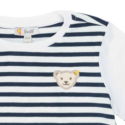T-Shirt kurzarm, dunkelblau für Jungs