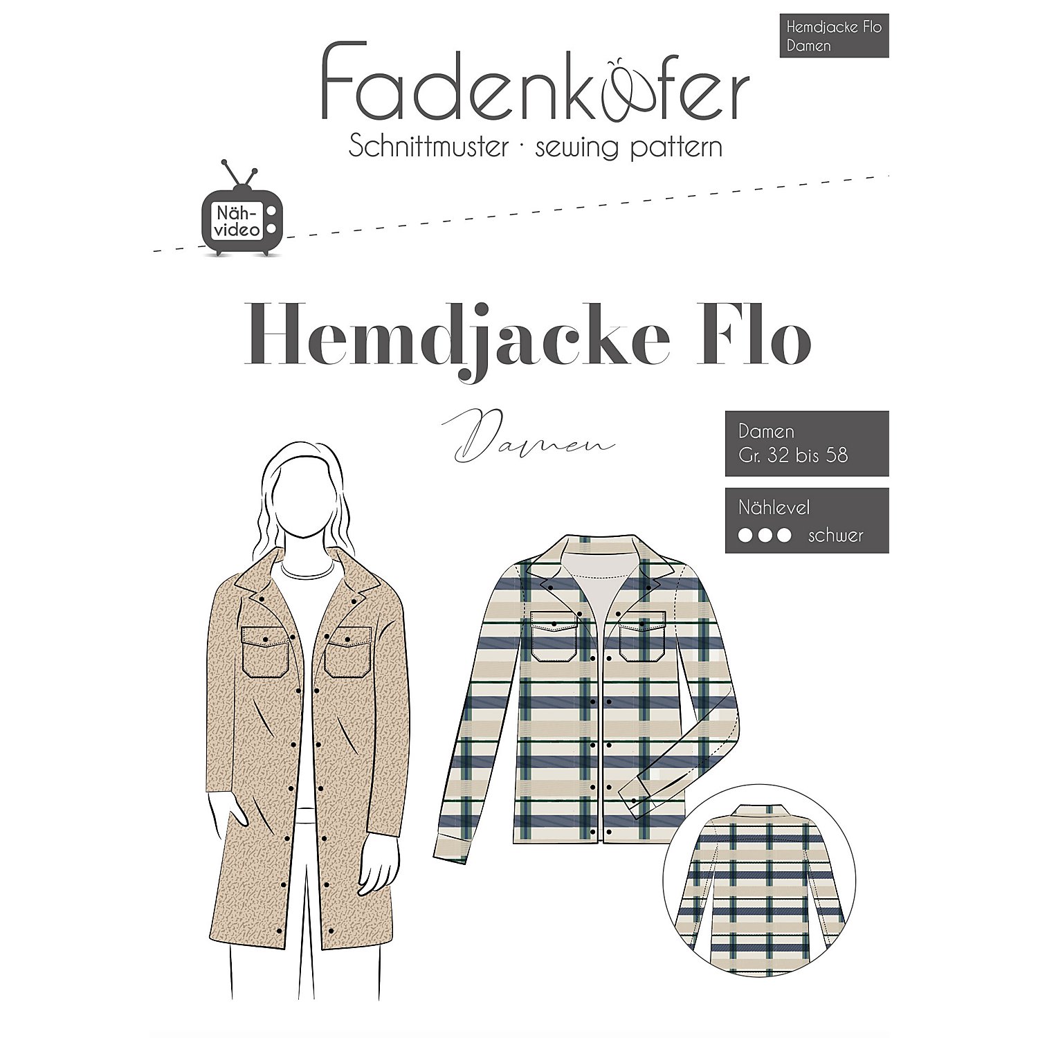 Fadenkäfer Schnitt 
