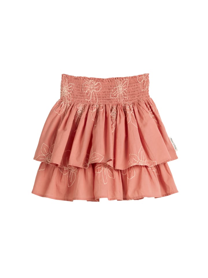 Marc O'Polo TEENS-GIRLS Stufen-Rock in CHALKY CORAL AOP günstig kaufen