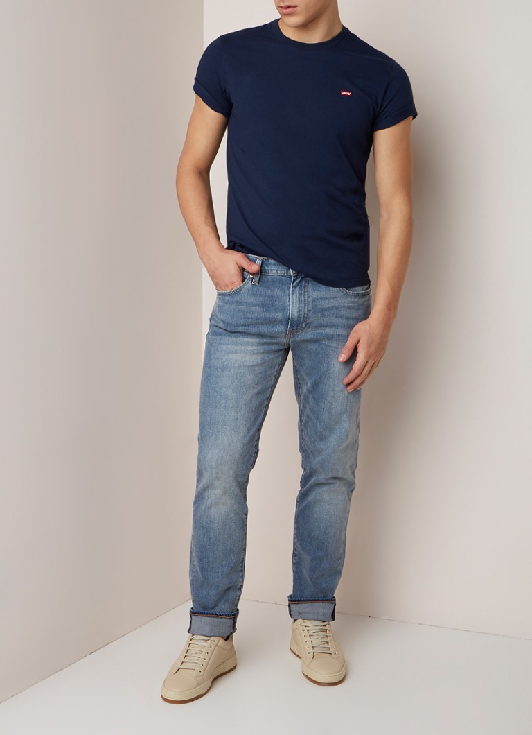 Camiseta Levi's Original de algodão com etiqueta com o logotipo.