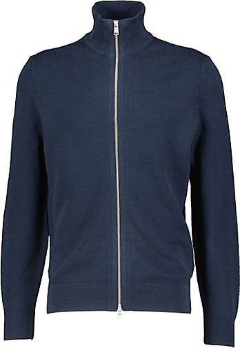 Marc O'Polo Herren Strickjacke ZIP-CARDIGAN aus Bio-Baumwolle Regular Fit